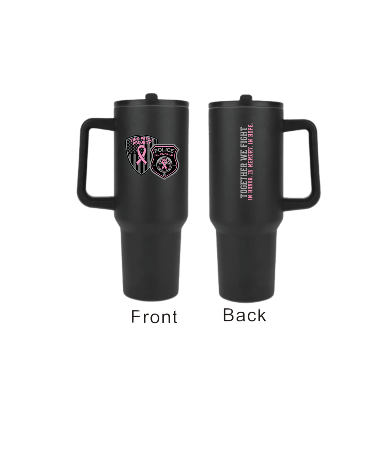 Pink Patch Project 40 oz. Tumbler