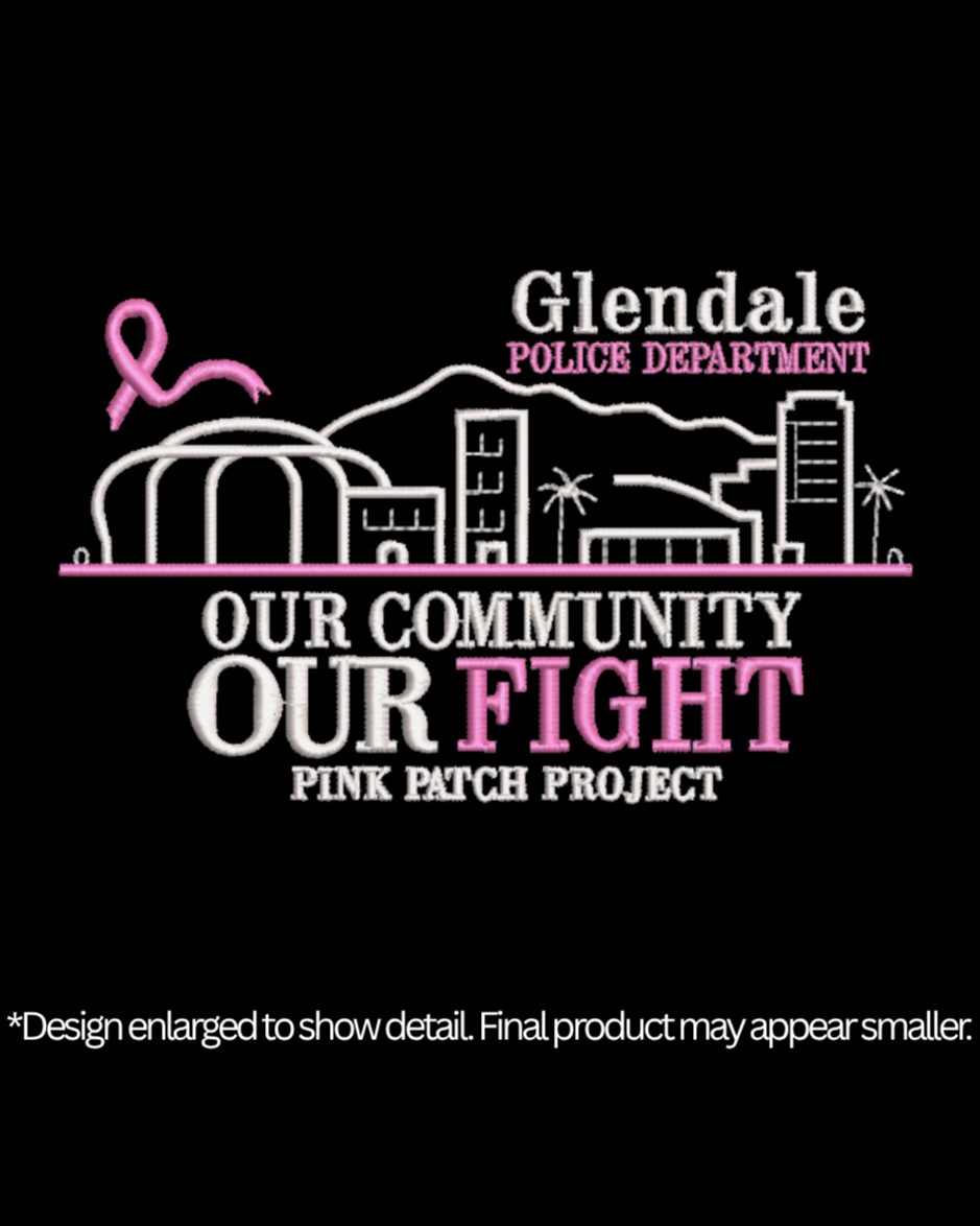 Embroidered Our Community Our Fight Blanket