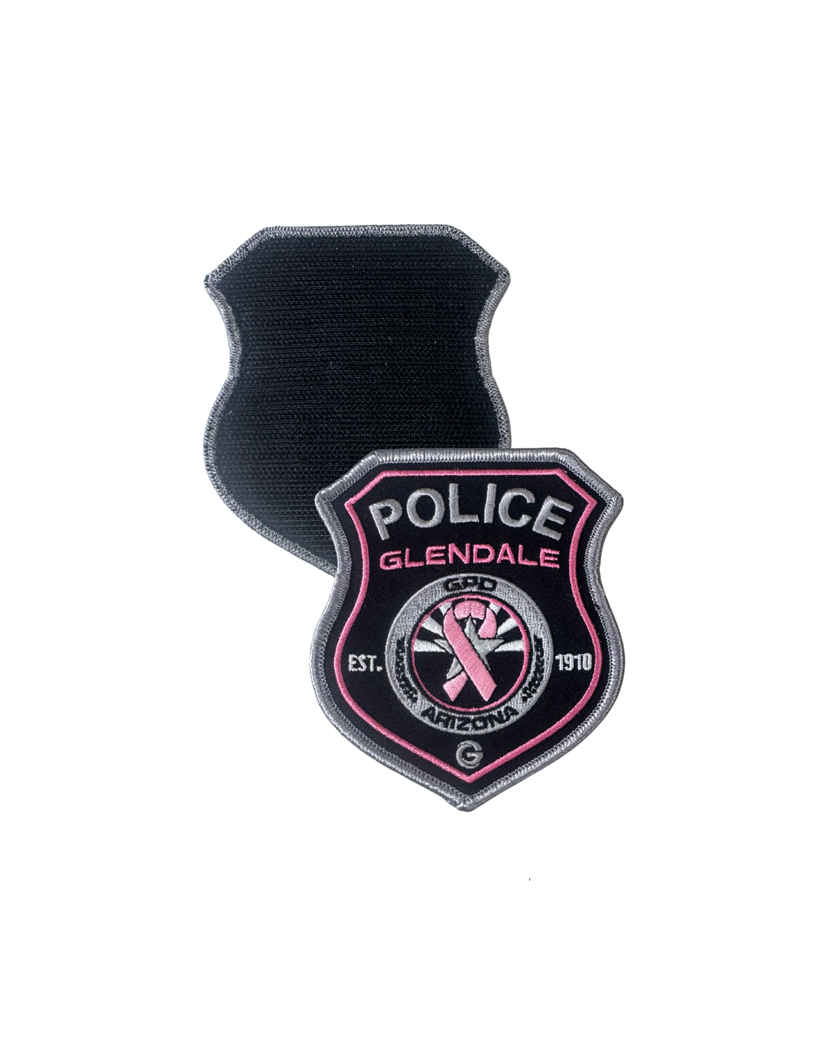 Pink Patch Shoulder Patch (WITH VELCRO BACKING)