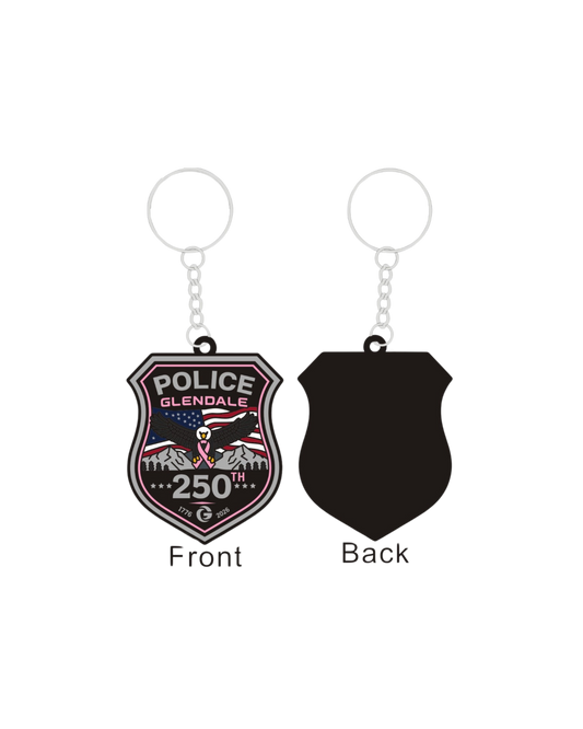 Limited Edition 250th Anniversary + Pink Patch Keychain