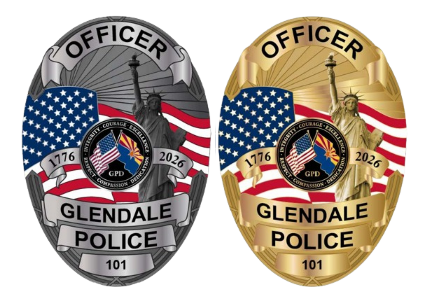 250th Anniversary Commemorative Badge