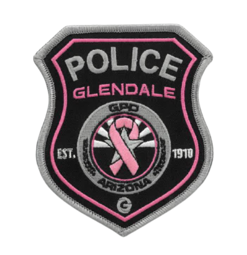 Glendale Police Department Pink Patch Project